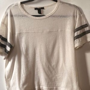 White Baseball T-shirt